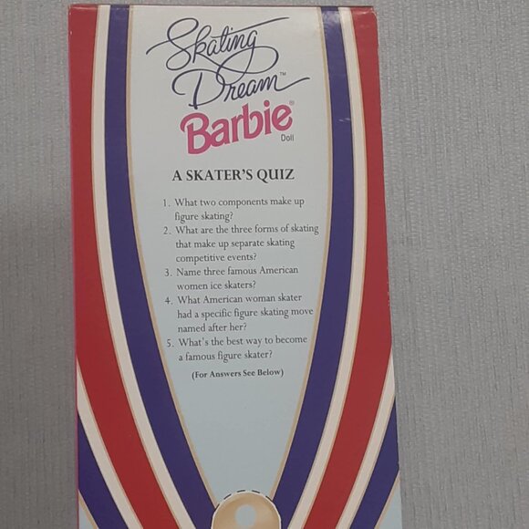 Skating Dream Barbie Doll 1996 Mattel #17244 New In Box Special Edition Walmart - Picture 8 of 9